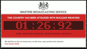 UK Nuclear Attack Warning