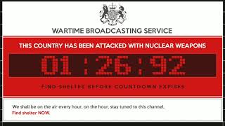 #nuke - UK Nuclear Attack Warning