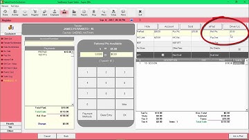 SalonTouch Evolution - Paying for an Item by a Variety of Payment Methods