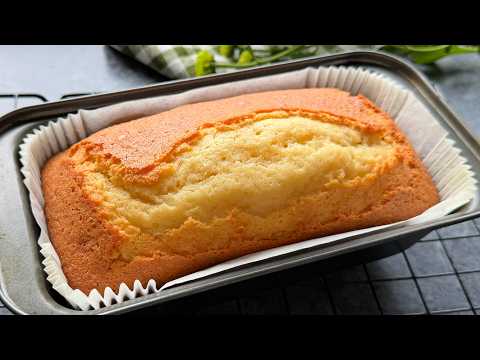 Easy Vanilla Cake Recipe - Quick and Delicious Homemade Cake, Recipe in 5 Minutes!
