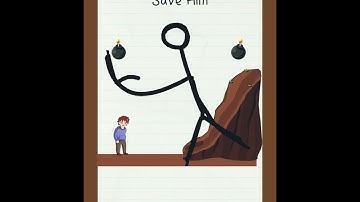 draw 2 save - save the man ! draw one part -  (d.o.p) ! save #him  #shorts #dop