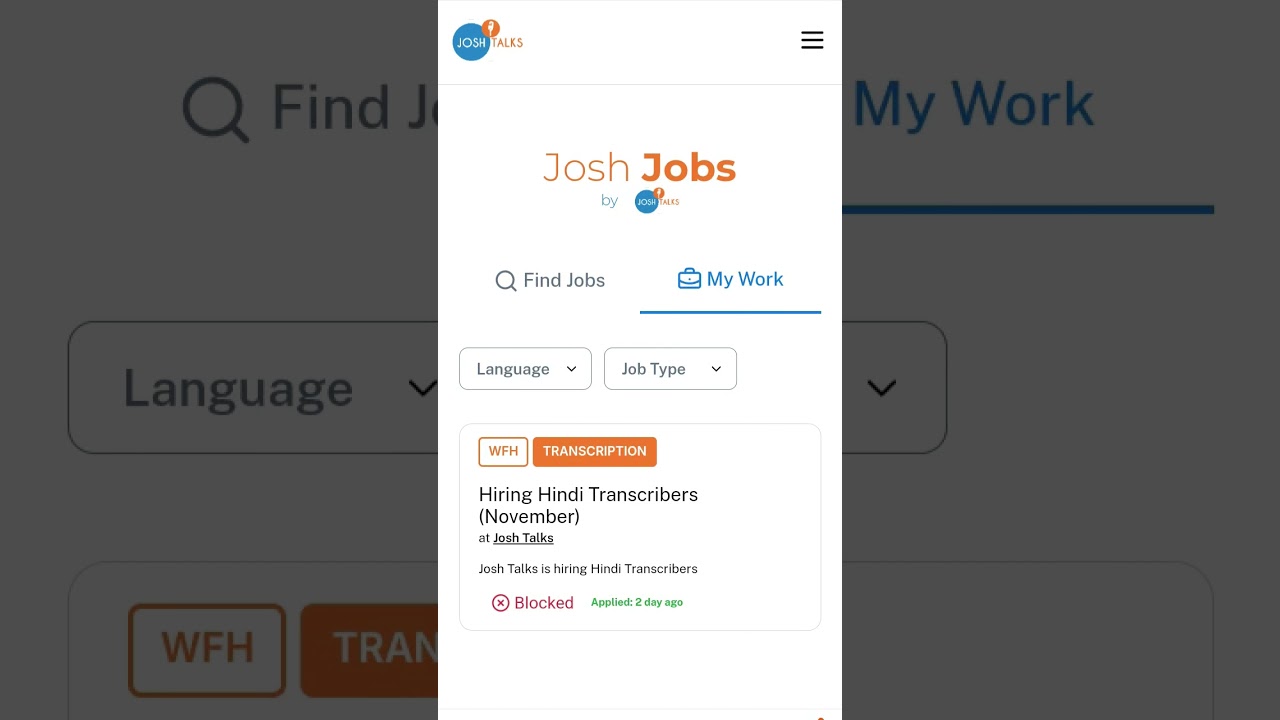 7 December 2025 JOSH JOB TALK BLOCK ISSUE ALREADY COMPLETED WORK