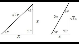 Section 8-2: Special Right Triangles