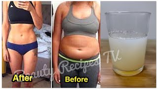 Drink to lose belly fat in 3 days& Get a flat stomach fast (flatstomach drink) weight loss drink