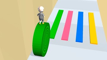 Layers Roll Gameplay Level 46-50 (Android, iOS)