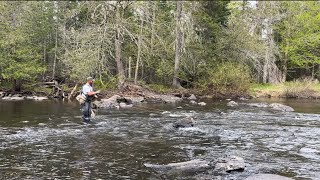 Brook trout fishing in Northern Maine