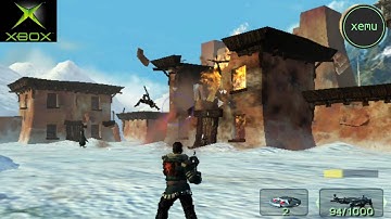 XEMU Xbox Emulator - Armed & Dangerous Ingame / Gameplay (g851407e07c)