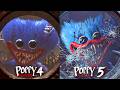 Huggy Wuggy - Transition from Chapter 4 to Chapter 5  (Poppy Playtime 5)