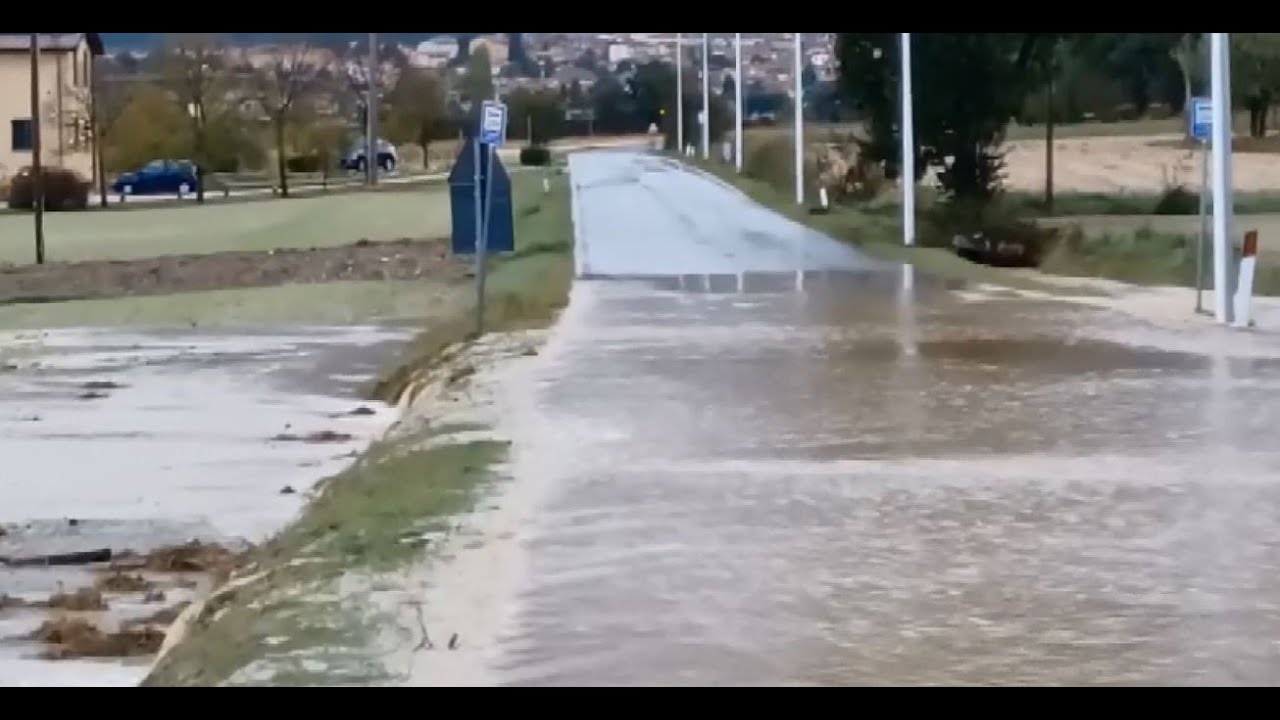 Gualdo Tadino: danni e disagi a causa del maltempo