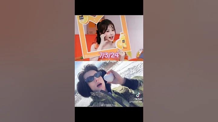 Dylan Wang reproduces Esther Yu's photo and they end up with the same #dylanwang #estheryu #dixin