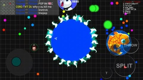 (Agario) Blob.io | Legendary Popsplit,LinePopSplit,Pre-Split,Double Split,Cannon,(Solo King)