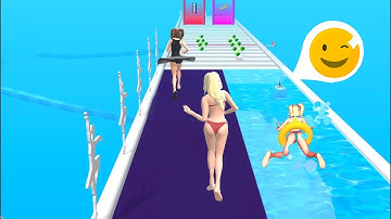 BEAUTY RACE! 👸💃👙 Walkthrough Gameplay iOS, Android | All Levels