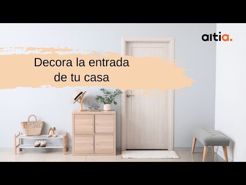 Cómo triunfar con la decoración de la entrada de la casa