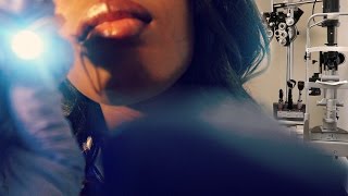 ASMR Binaural Eye Exam ROLEPLAY with Close Whispers screenshot 2