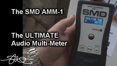 the SMD AMM-1 Audio Multi Meter (D