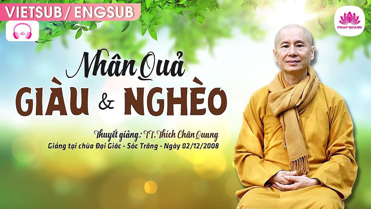 quán ăn ngon gần times city Update 2022 Nhân Quả Giàu Và Nghèo - TT. Thích Chân Quang