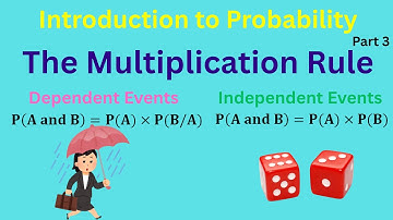 Multiplication Rule of Probability | Both Dependent & Independent Events Explored.