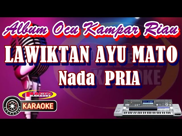 LAWIKTAN AYU MATO  Nada Pria Album Ocu  Karaoke class=