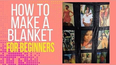 HOW TO MAKE A PICTURE BLANKET• SUBLIMATION FOR BEGINNERS @travelvibeswithangel