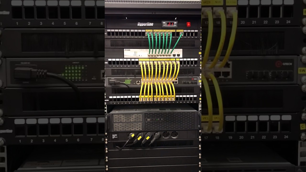 Шкаф СКУДа и видеонаблюдения