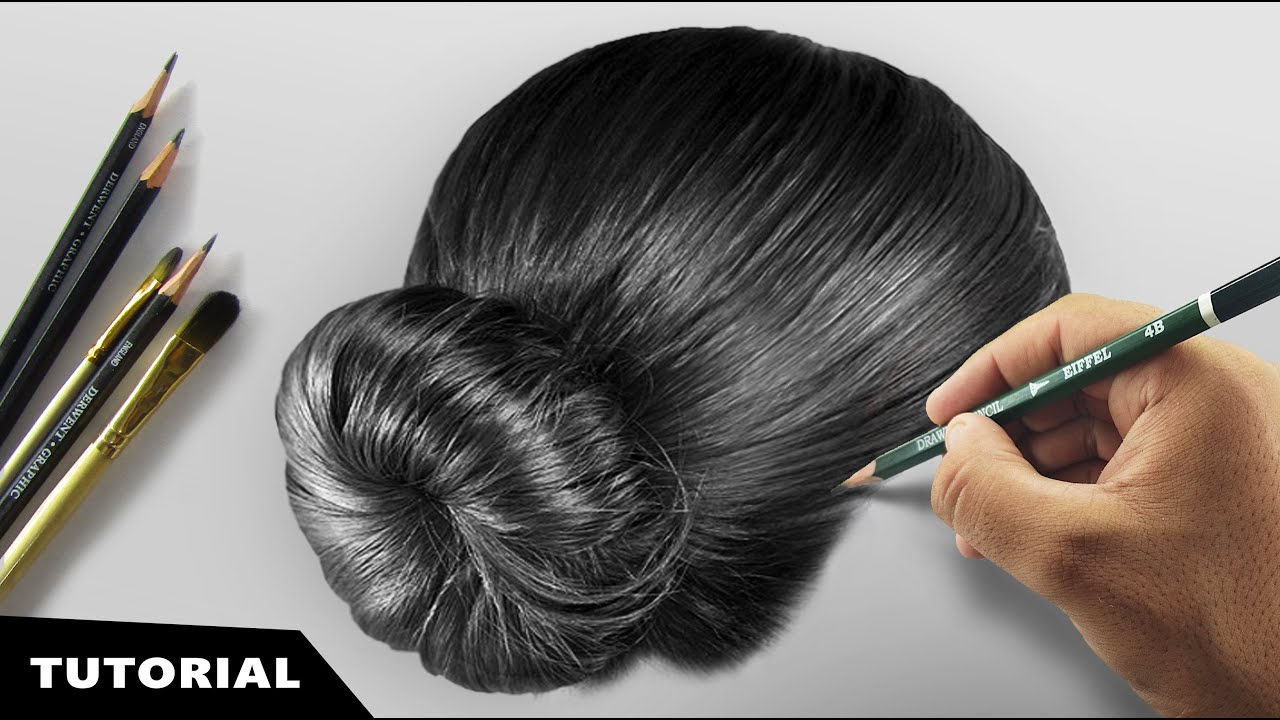 How to draw hair step by step  Anna Bregman Portraits