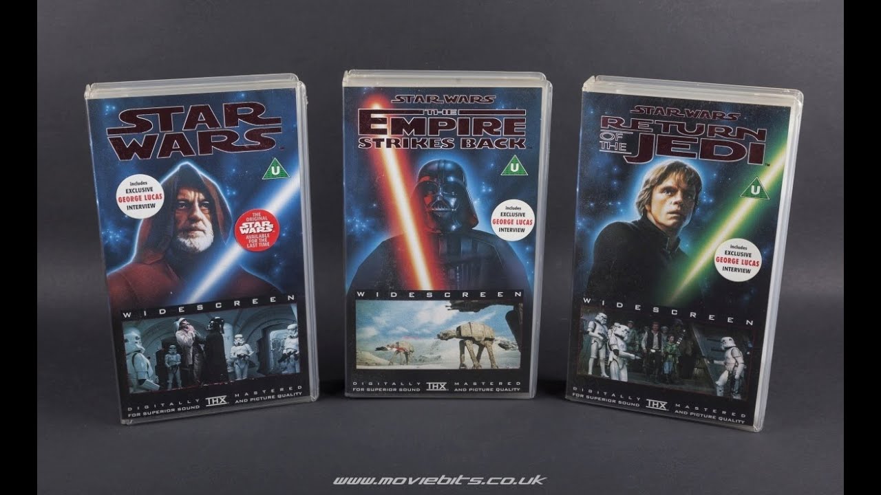 Star Wars Original Trilogy Trailer (VHS 1996 UK) YouTube