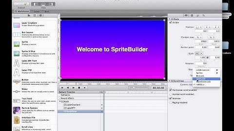 SpriteBuilder Tutorial.