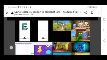 Up To faster 16 Parison To Alphabet lore