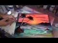 The Beach -Time lapse Spray Paint Art