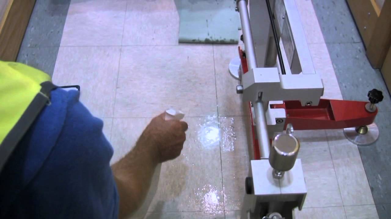 Slip Resistance Testing Face Consultants YouTube