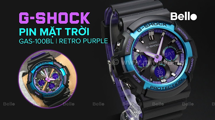 G shock gas 100 1adr đánh giá năm 2024