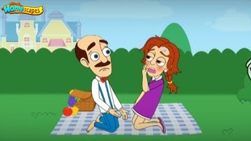 HOMESCAPES MINI GAME PART 67 - AUSTIN & KATHERINE HAVE A PICNIC IN THE PARK