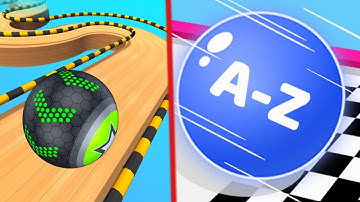 Going Ball ⚽  vs  A-Z Run Android iOS Gameplay | Walkthrough, All Level | New Update (part 15)