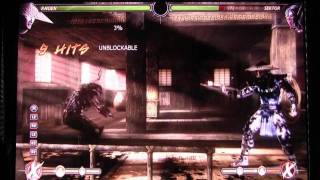 Mortal Kombat 9:Double Feature: 45% Raiden Xray Combo(Corner)