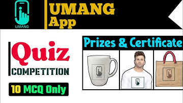 UMANG App Expert Quiz | Exciting Prizes | With Certificate | 10 MCQ Only | Any One Can Apply | MeitY