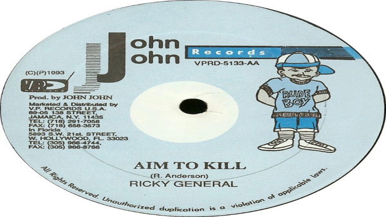 Watch Ricky General - Aim To Kill on YouTube Watch Ricky General - Aim To Kill on YouTube
