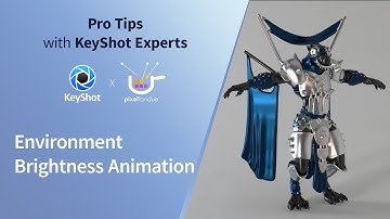 KeyShot Pro Tips - Environment Brightness Animation