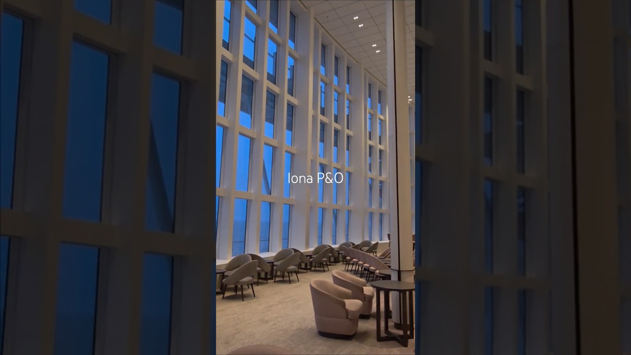 Inside the Stunning Grand Atrium on P&O Iona! #short #IONA #POCruises