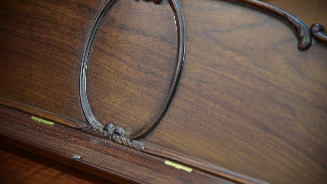 Steinway L / O R Duo Art, Louis XV Carved Walnut Art Case, Player version