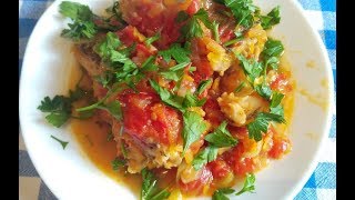 Хек, запеченный с овощами в духовке Хек, запеченный с овощами в духовке