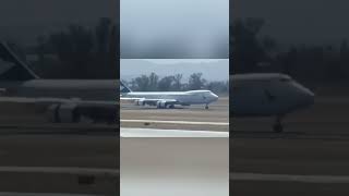 Cathay Pacific 747-8 SLAMS Runway During Brutal Hard Landing!