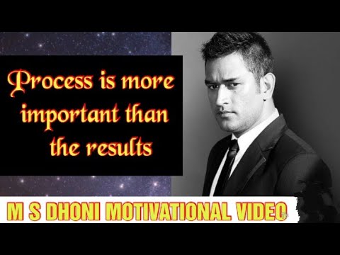 Process is more important than the result //Motivational video//#shorts #msdhoni