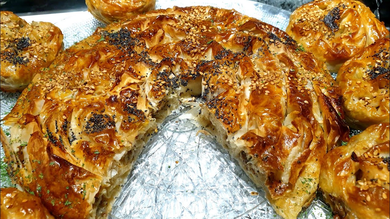 Borek Turc avec la pâte filo بوراك تركي بعجينة فيلو
