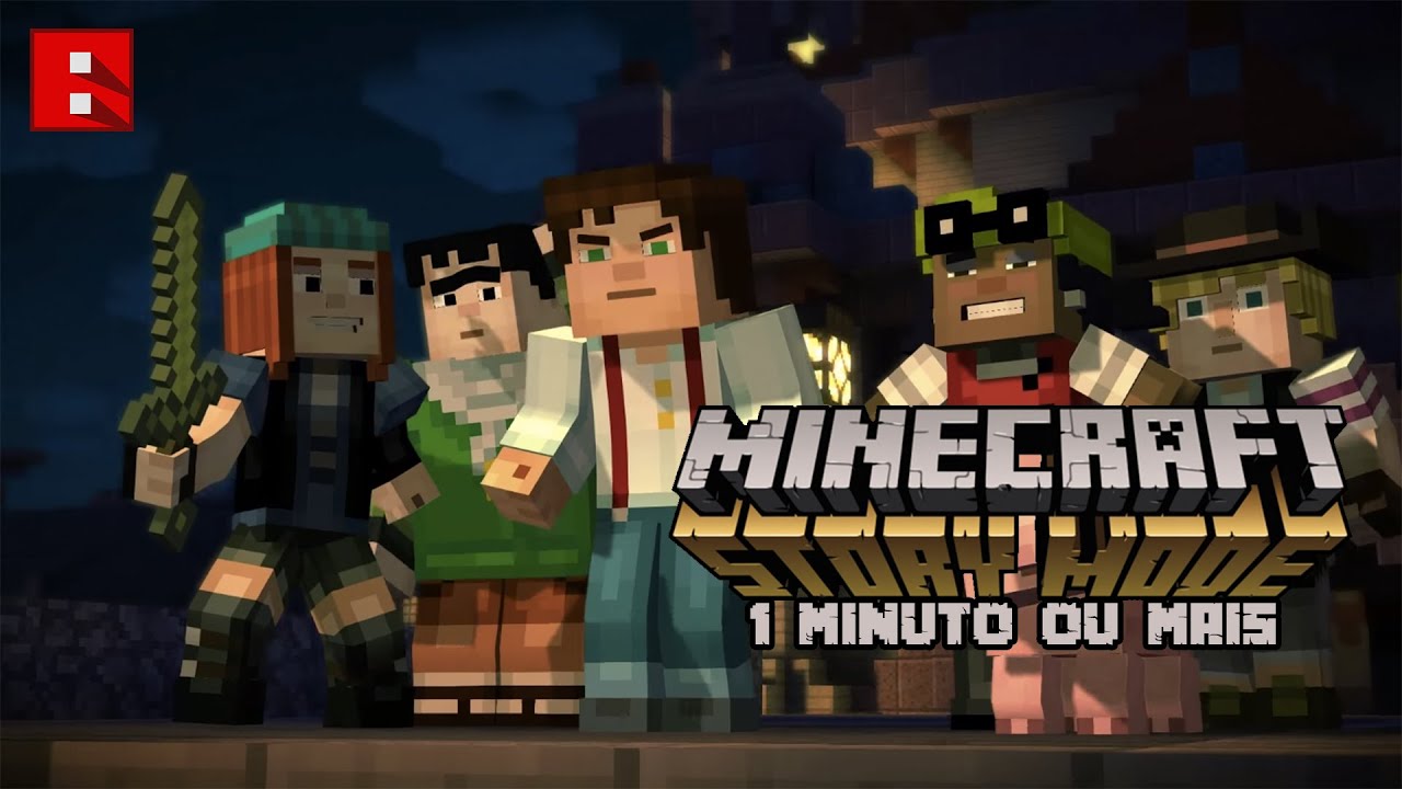 História Resumida de Minecraft Story Mode 