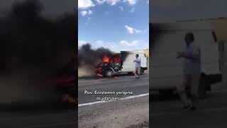 Eniştemin Yangına Müdahalesi