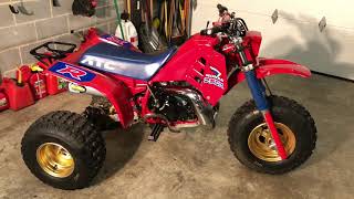 1985 Honda Atc250R - Walkaround - Mods - Upgrades - Lectron Carb
