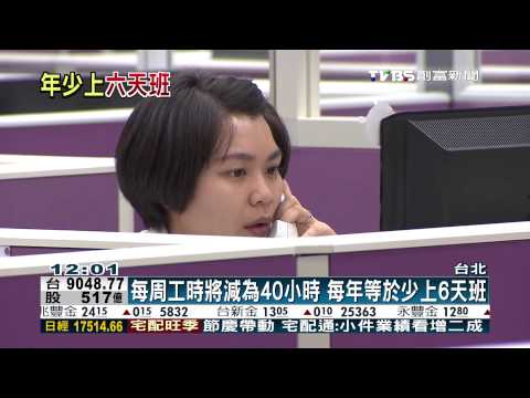 創富新聞-政府放利多全面週休二日　最快2016上路