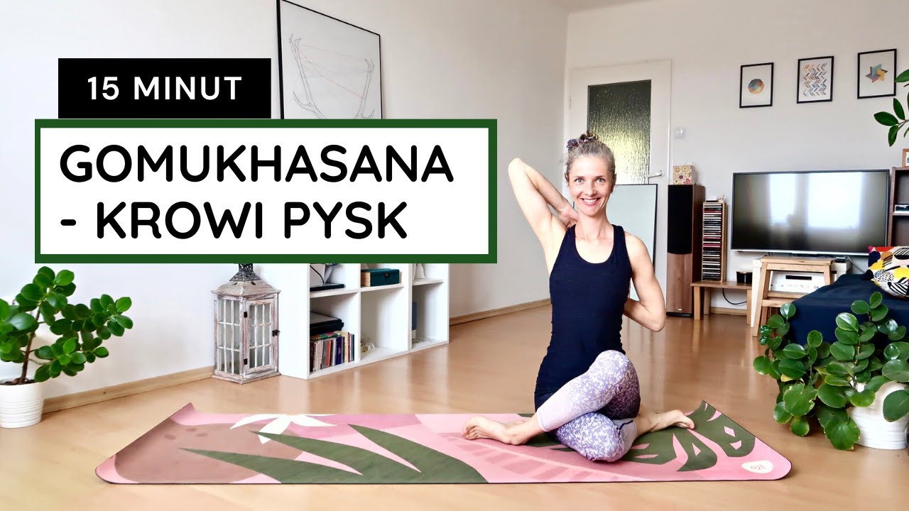 Pozycja KROWIEGO pyska || uwalnianie NAPIĘĆ z miednicy || 15 minut