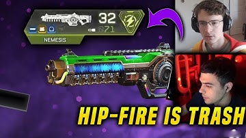 TSM ImperialHal & Verhulst react to new gun "NEMESIS" - Apex Legends Season 16