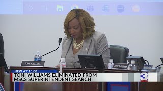 Toni Williams eliminated from MSCS superintendent search